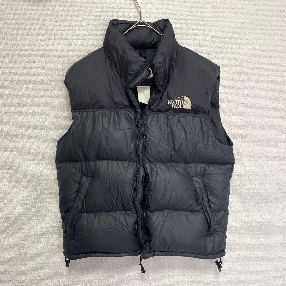 【訳あり】THE NORTH FACE ダウンベスト ブラック Mサイズ