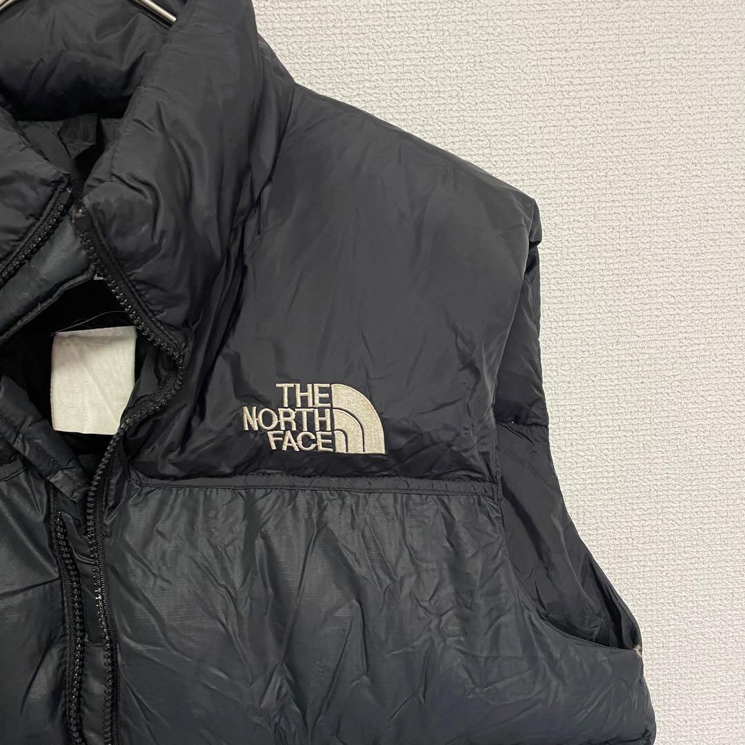 【訳あり】THE NORTH FACE ダウンベスト ブラック Mサイズ