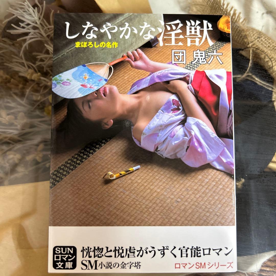 【団鬼六　初版❗️】　ロマンSMシリーズ　しなやかな淫獣　サン出版