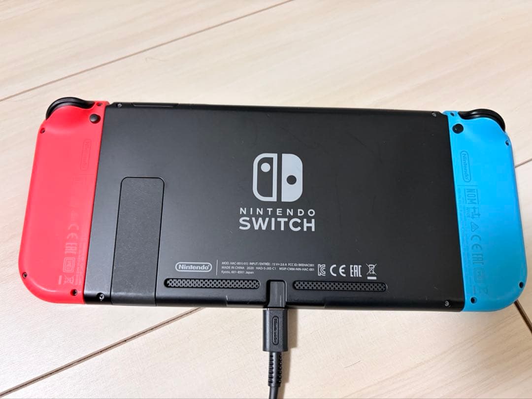 【動作確認済み】Nintendo Switch 本体 青/赤
