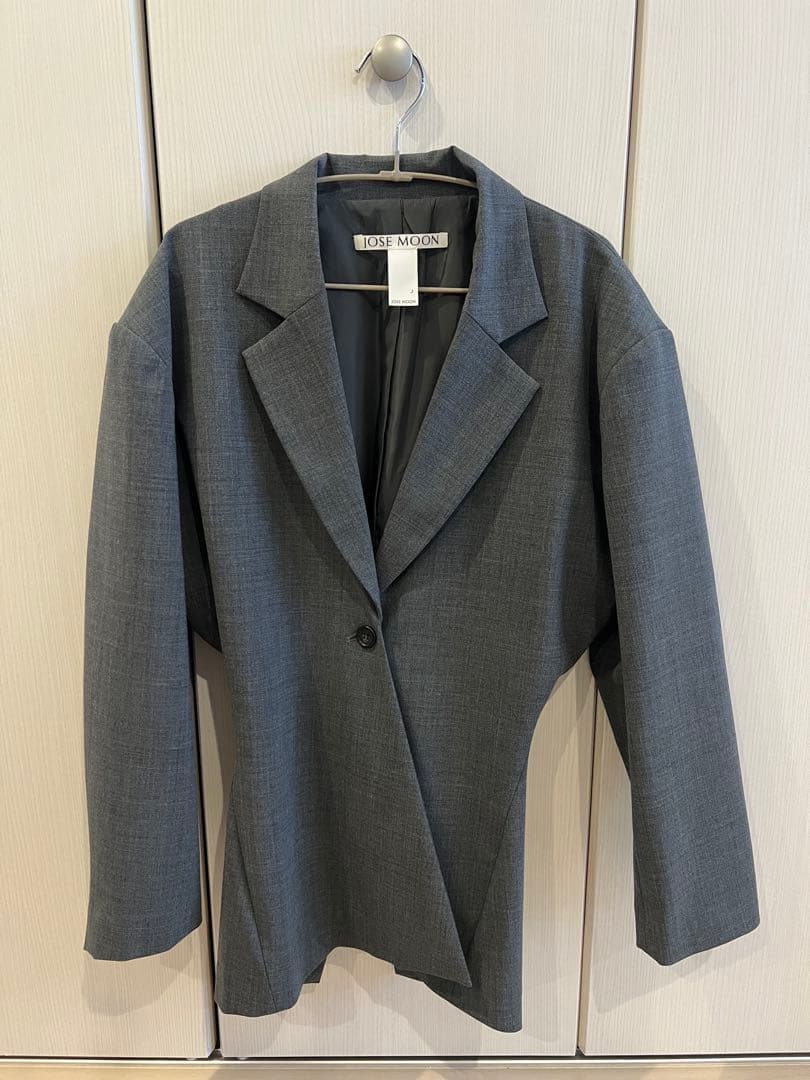 JOSEMOONウエストコンシャスオーバージャケット