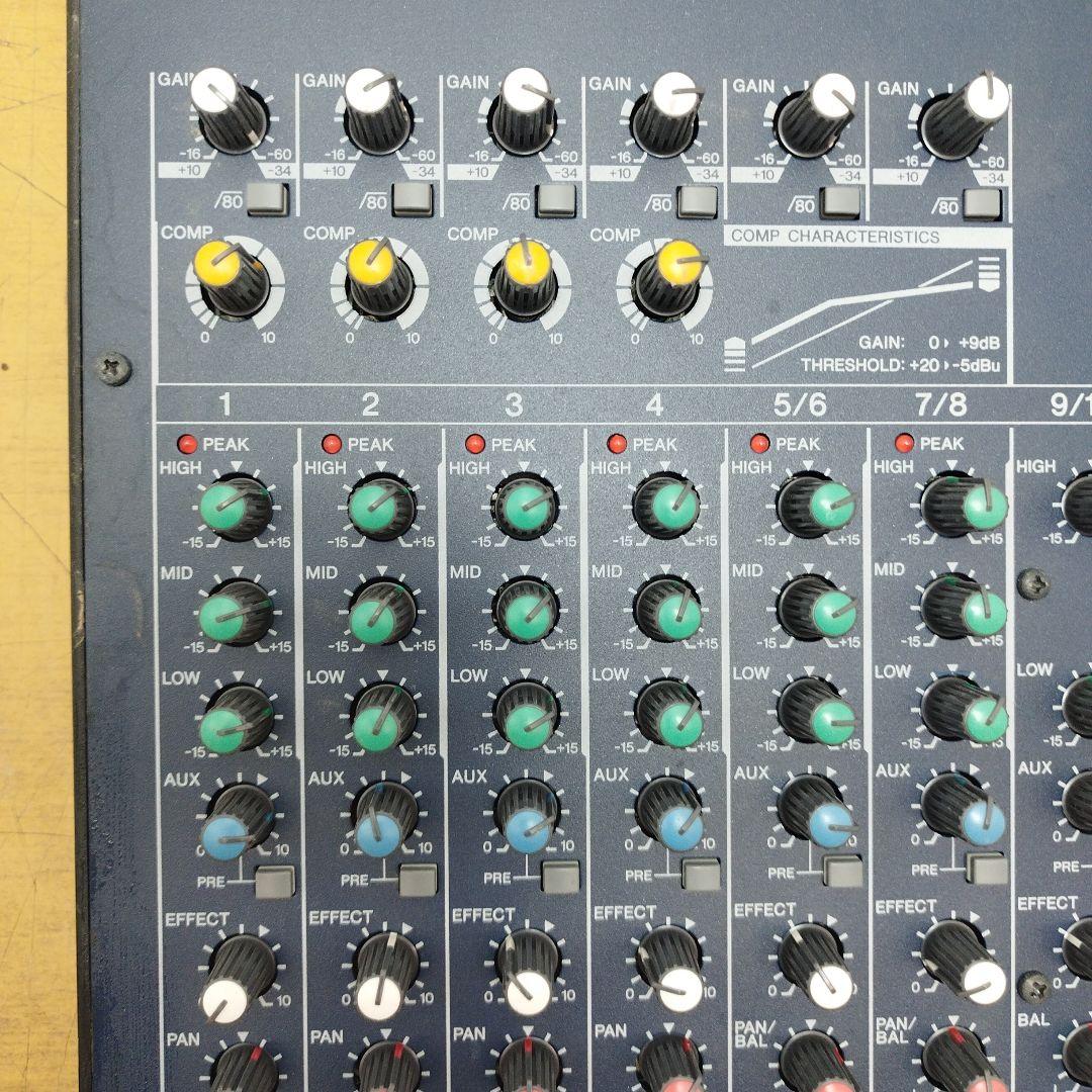 YAMAHA ミキサー 12CH ミキシングコンソール MG124CX