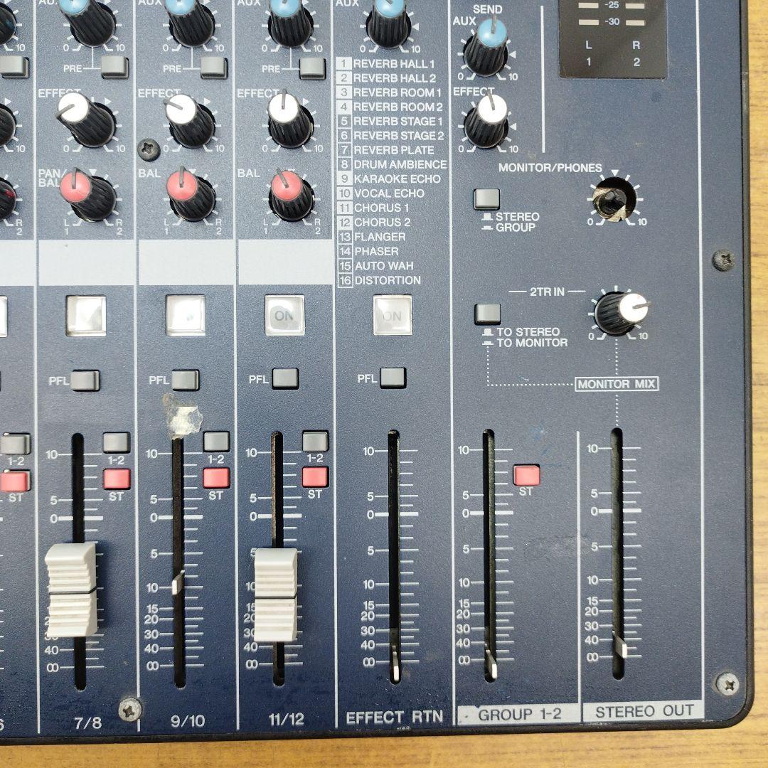 YAMAHA ミキサー 12CH ミキシングコンソール MG124CX