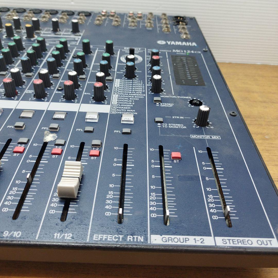 YAMAHA ミキサー 12CH ミキシングコンソール MG124CX
