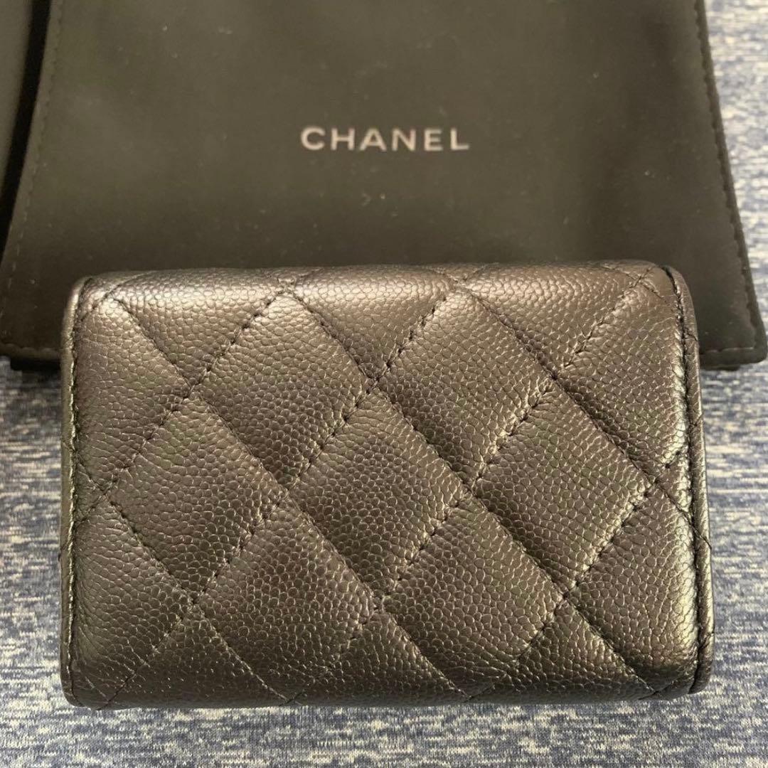 mii様CHANEL シャネル ミニウォレット 三つ折りコンパクトウォレット