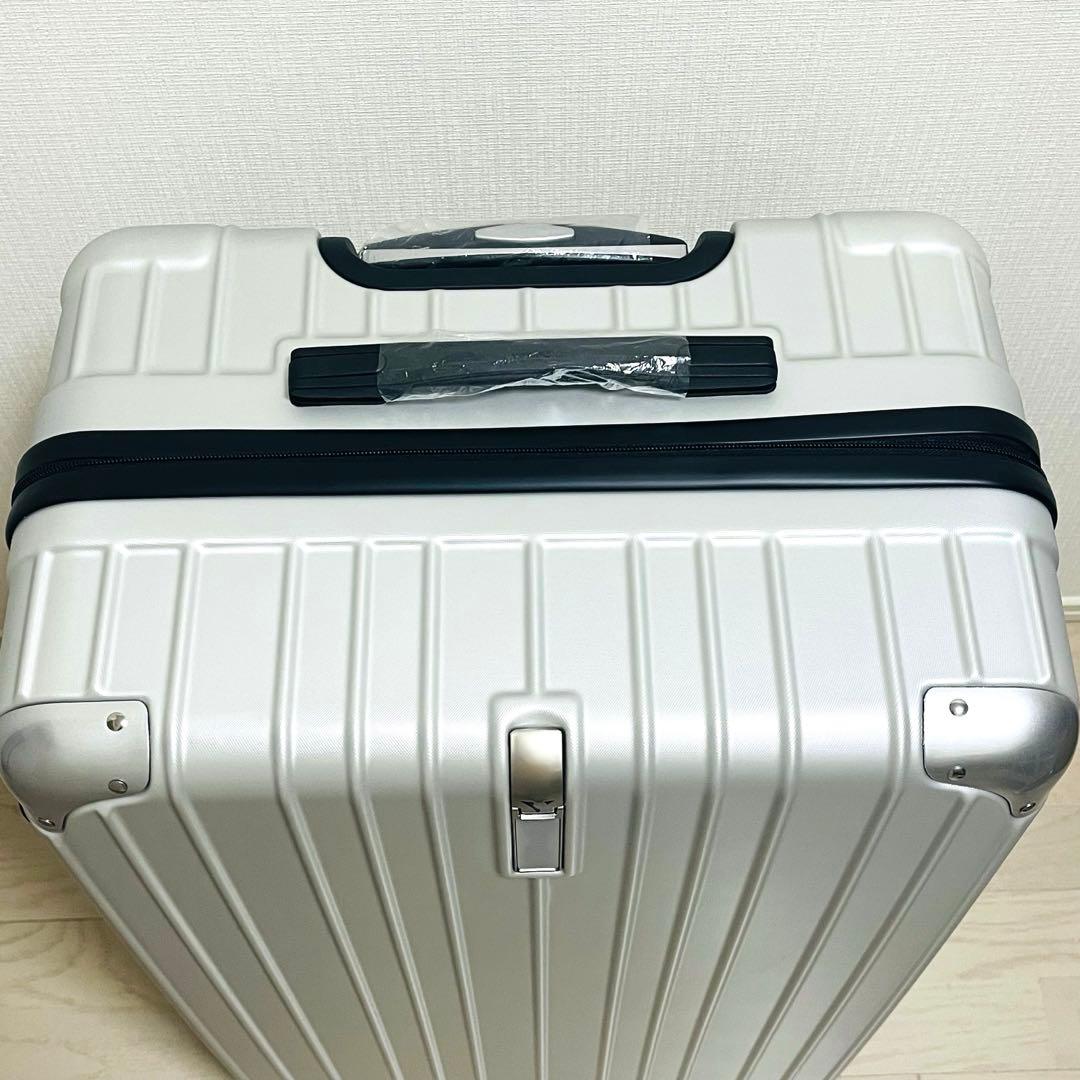 限定価格⭐️残り1点　スーツケース　大型　キャリーケース　シルバー　7泊　旅行