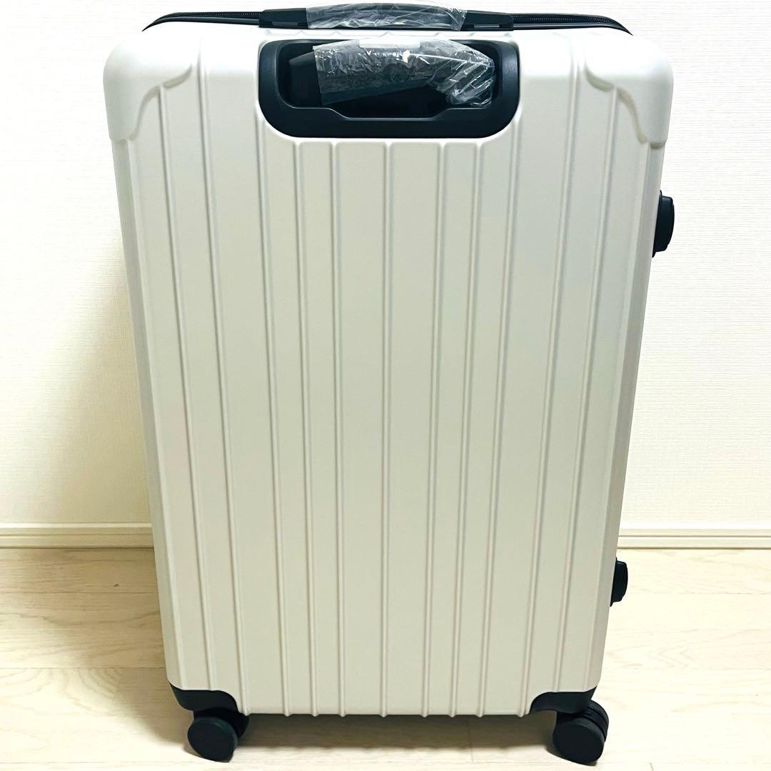 限定価格⭐️残り1点　スーツケース　大型　キャリーケース　シルバー　7泊　旅行