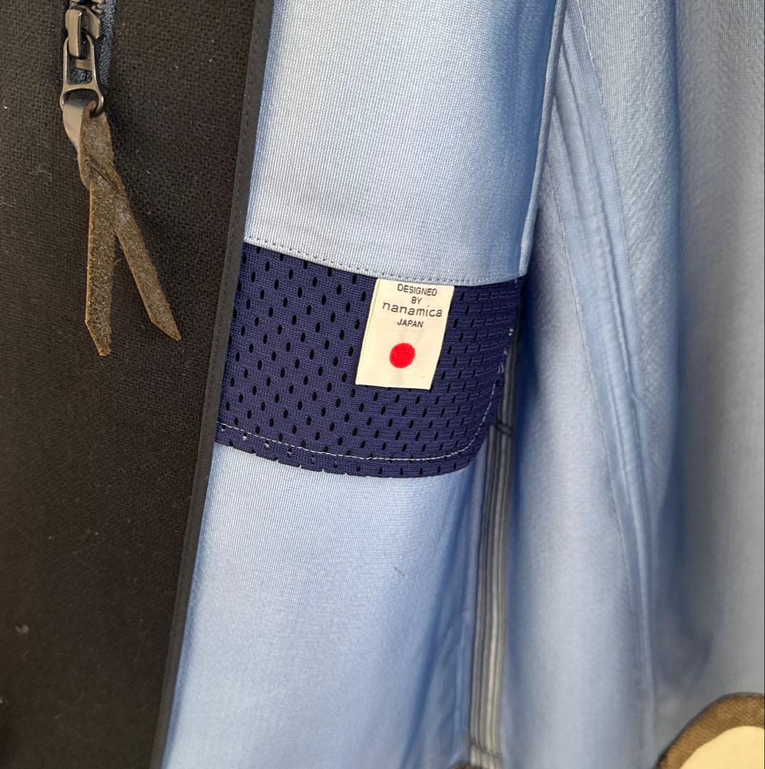 nanamica アシンメトリー GORETEXウールショートコート