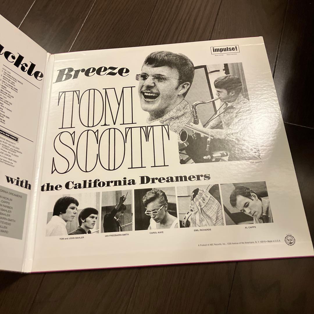 洋楽 tom scott The Honeysuckle Breeze LP