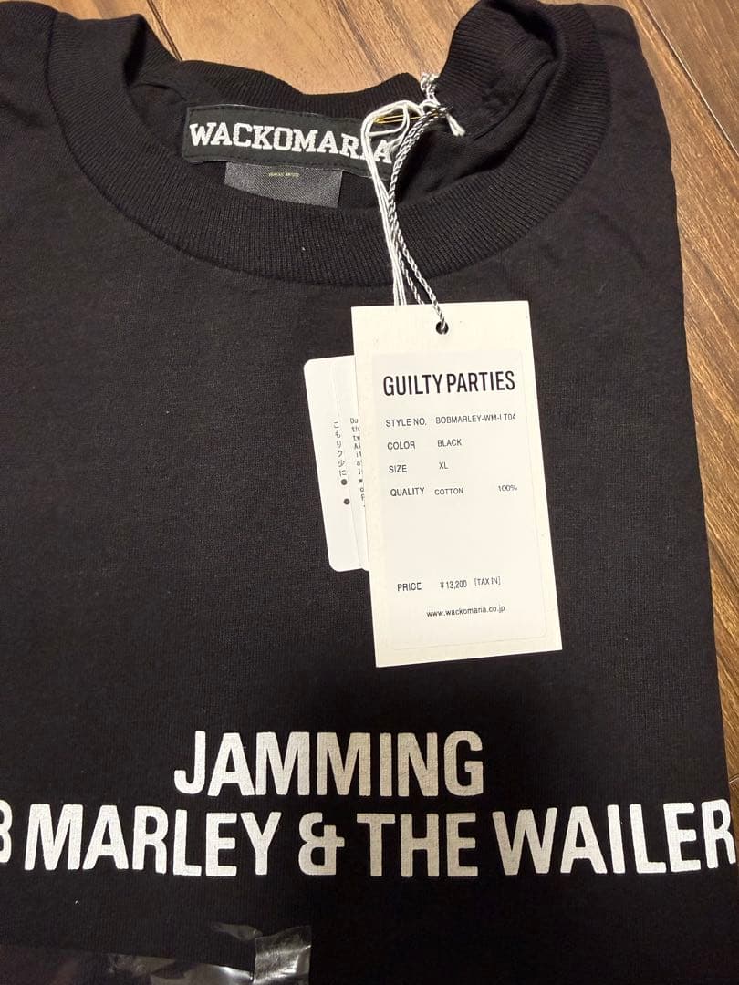 【最終値下げ】WACKOMARIA ワコマリア　BOB MARLEY ボブ　LS