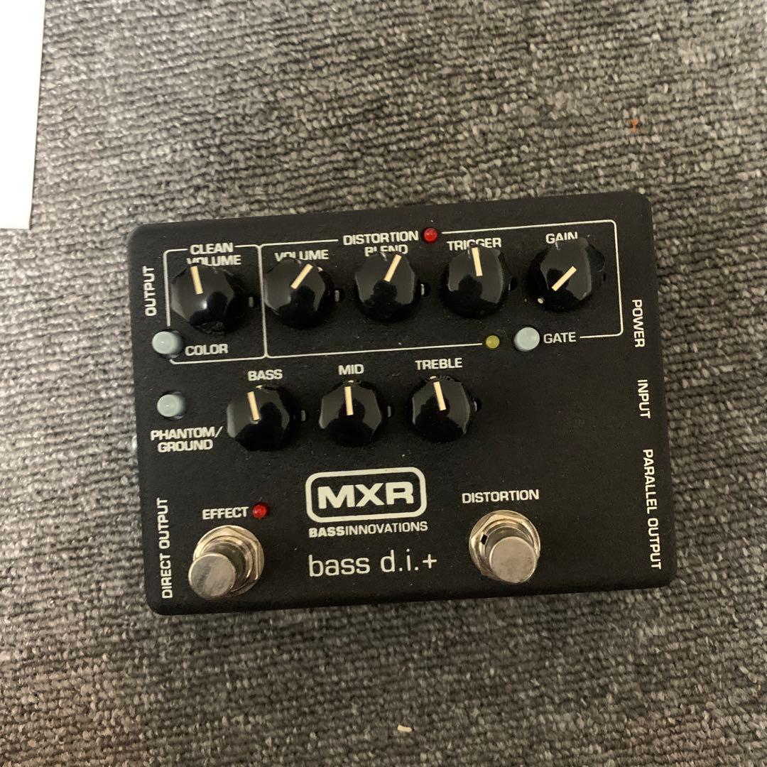 2/21(土)まで出品　MXR M80 bass d.i.＋　プリアンプ