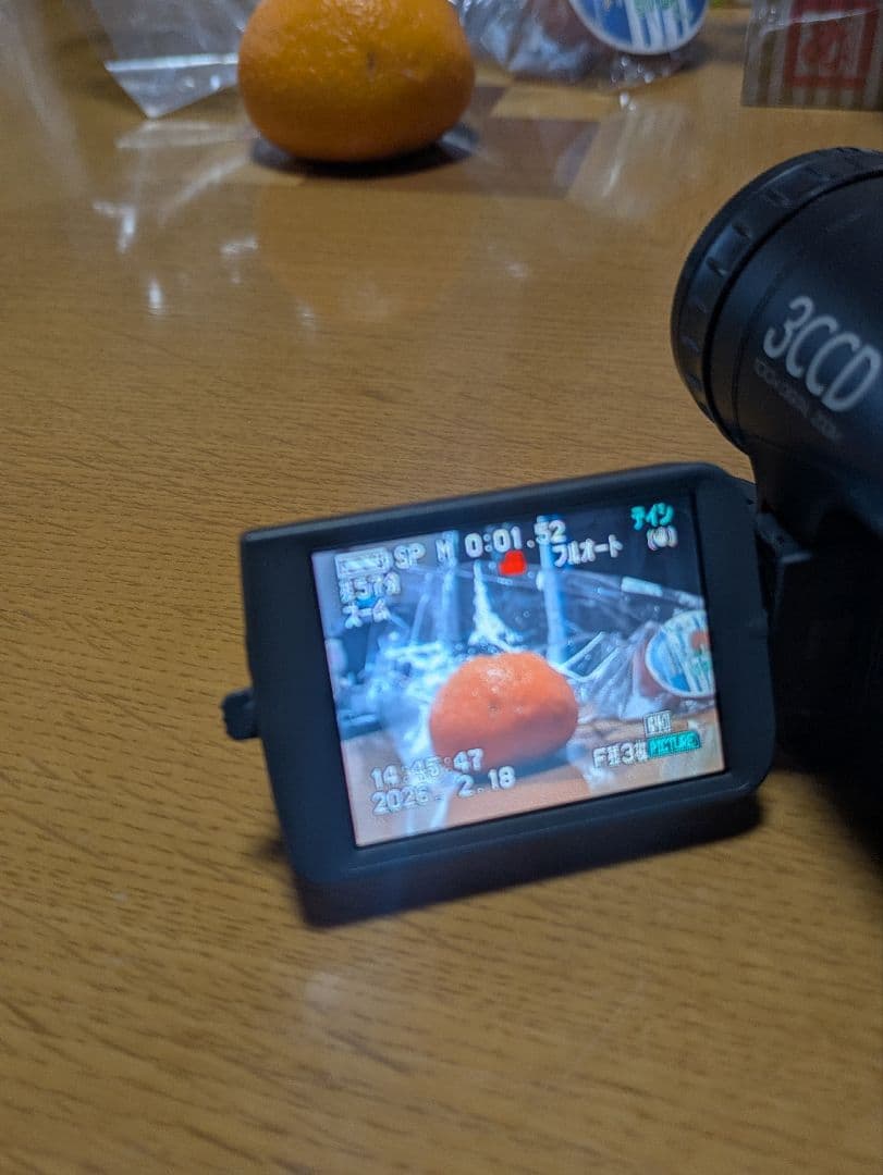 Panasonic NV-GS200 3CCDビデオカメラ　ブラック 稼働良好品