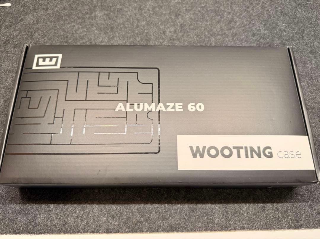 即購入⭕️wooting Alumaze60ケースgray