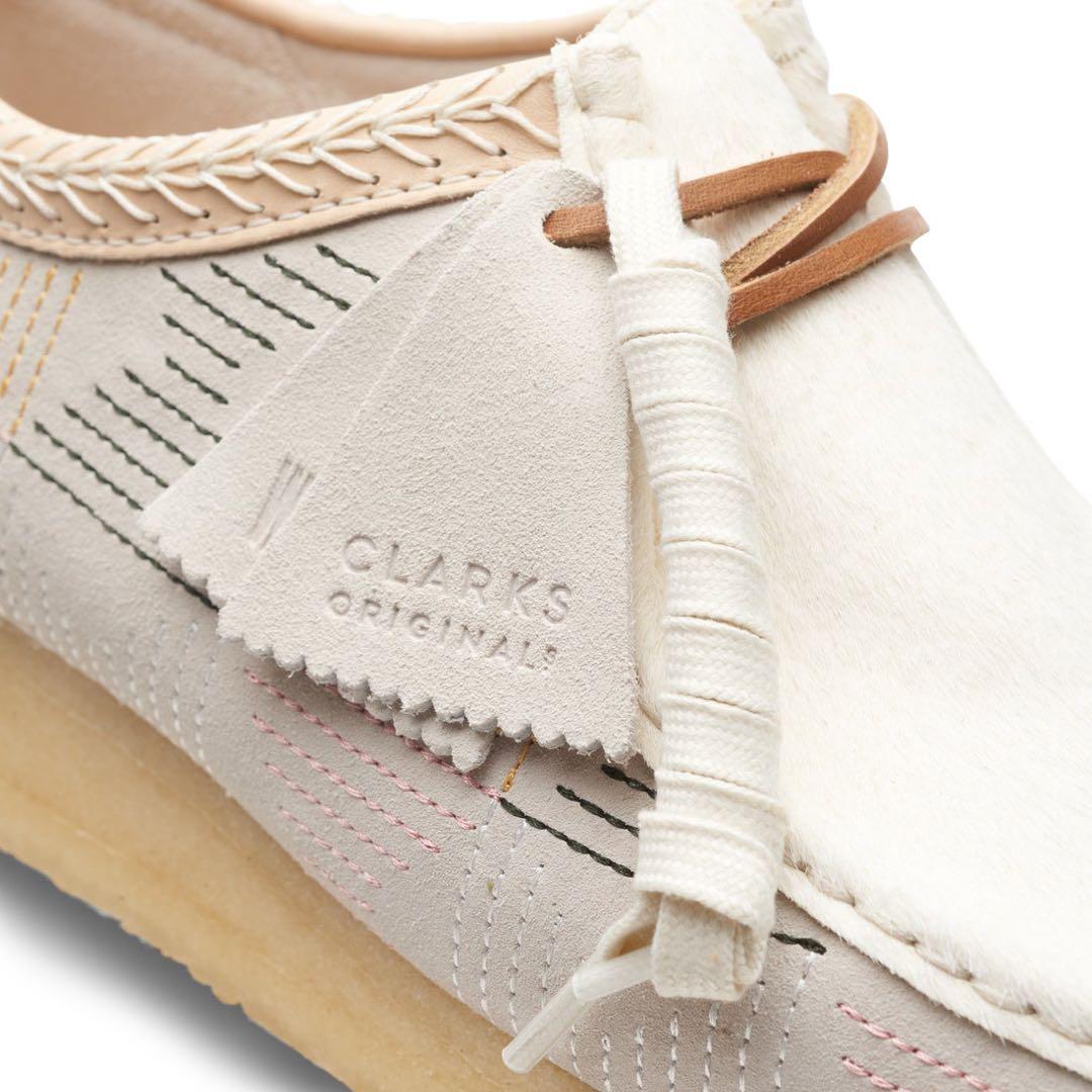 【Clarks】Wallabee （オフホワイトヘアリー）