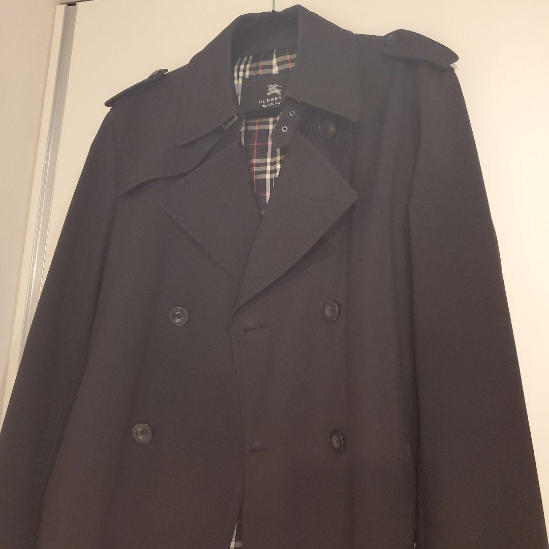 BURBERRY BLACK LABEL トレンチコート/LL/ブラック