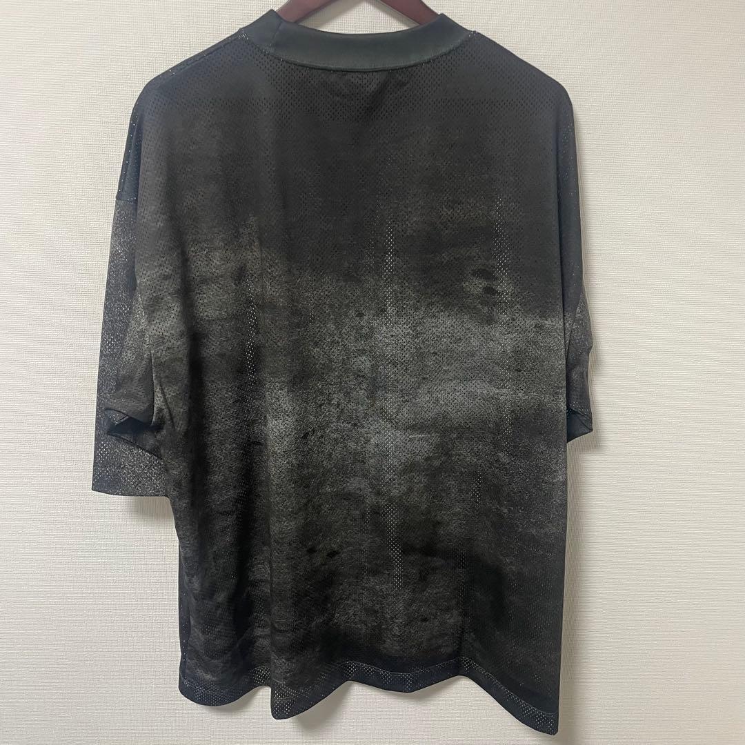 ず*も様 リフト　デスメタル　メッシュTシャツ　黒　ブラック