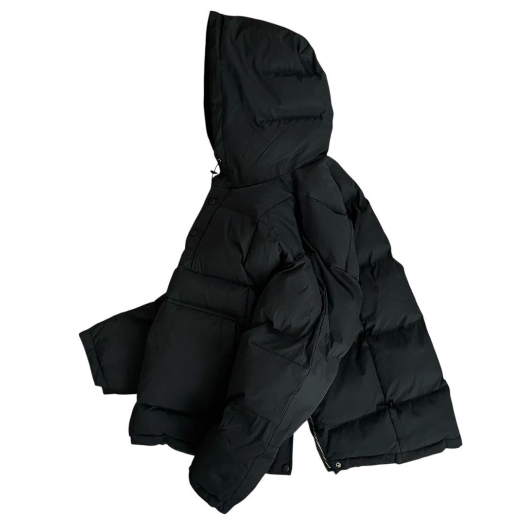 【美品】USED 00s 中綿入り アノラックパーカー ジャケット ブラック