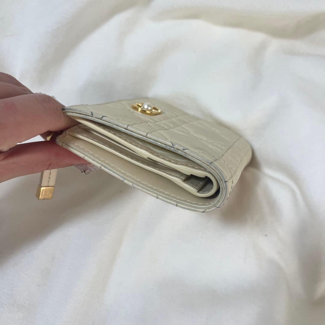 Dior Jolie Dahlia ウォレット 財布 カナージュラムスキン