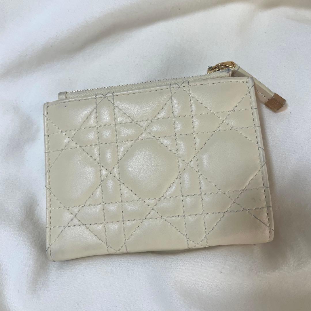 Dior Jolie Dahlia ウォレット 財布 カナージュラムスキン