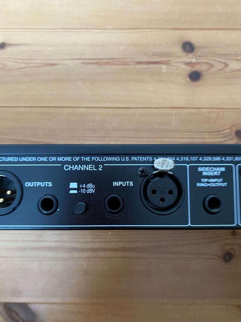 dbx 266XL コンプレッサー　ゲート