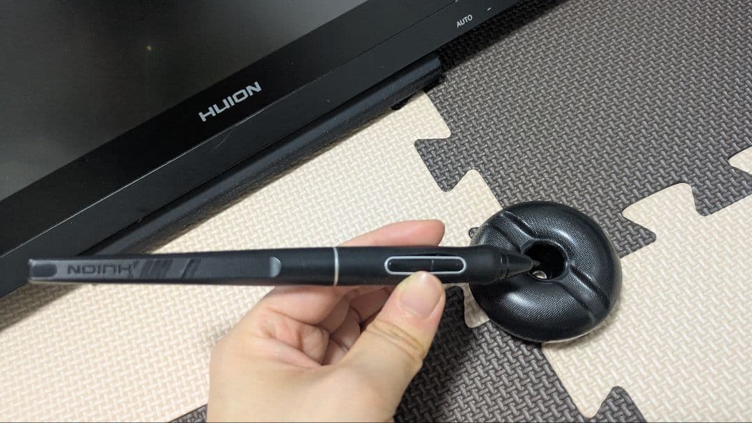 【液晶ペンタブレット】HUION Kamvas GT-191/BLK【19.5】