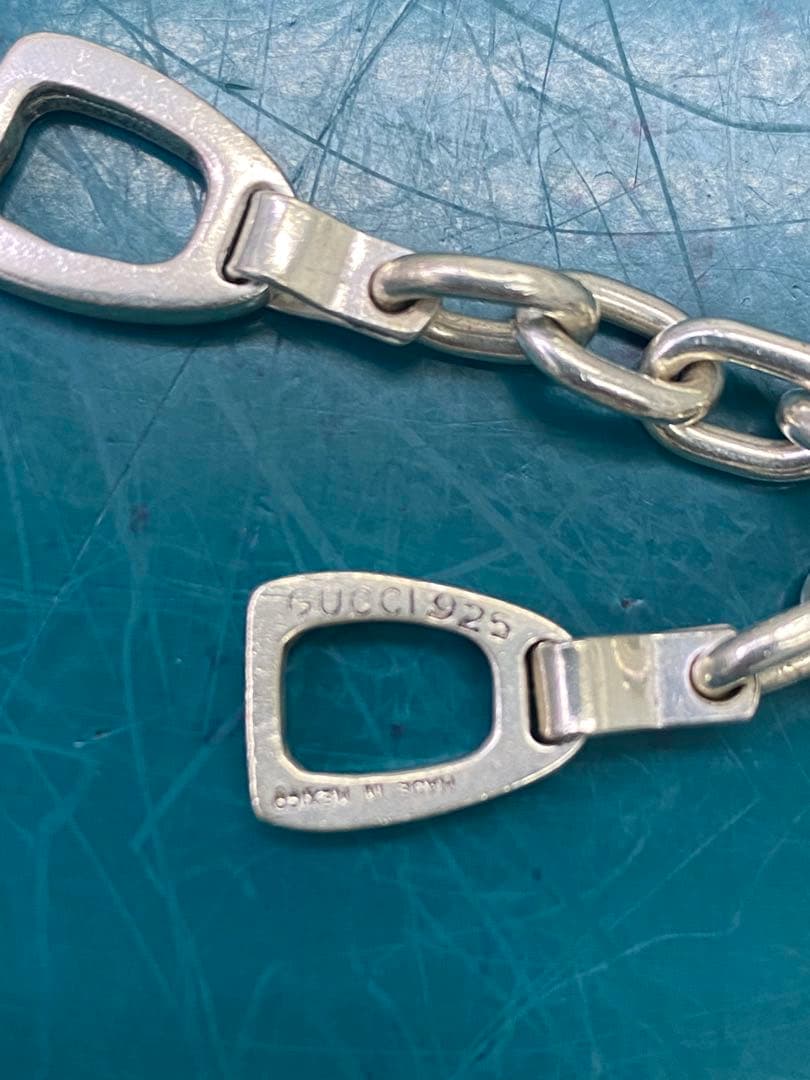 GUCCI グッチ トムフォード期エリプスチェーン シルバーネックレスチョーカー