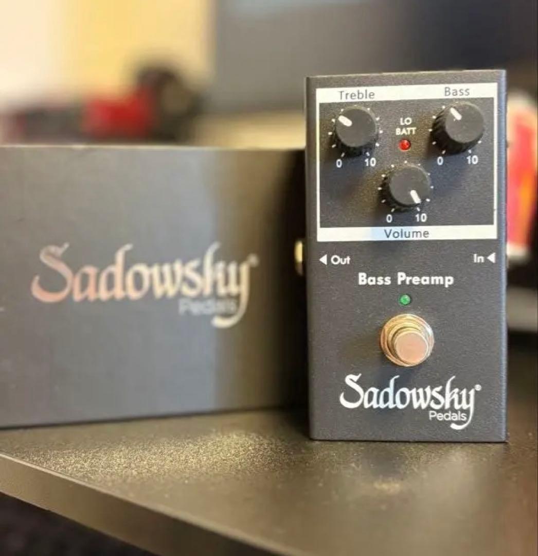Sadowsky SBP-2 Bass Preamp エフェクター