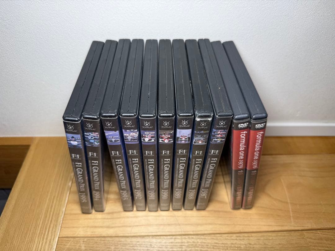 F1 LEGENDS 1987～1995 フル9本＋formula one２本