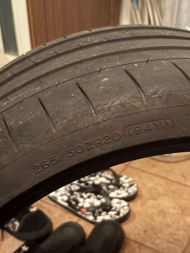 265/30ZR20 ミシュラン PilotSuperSport ★認証タイヤ