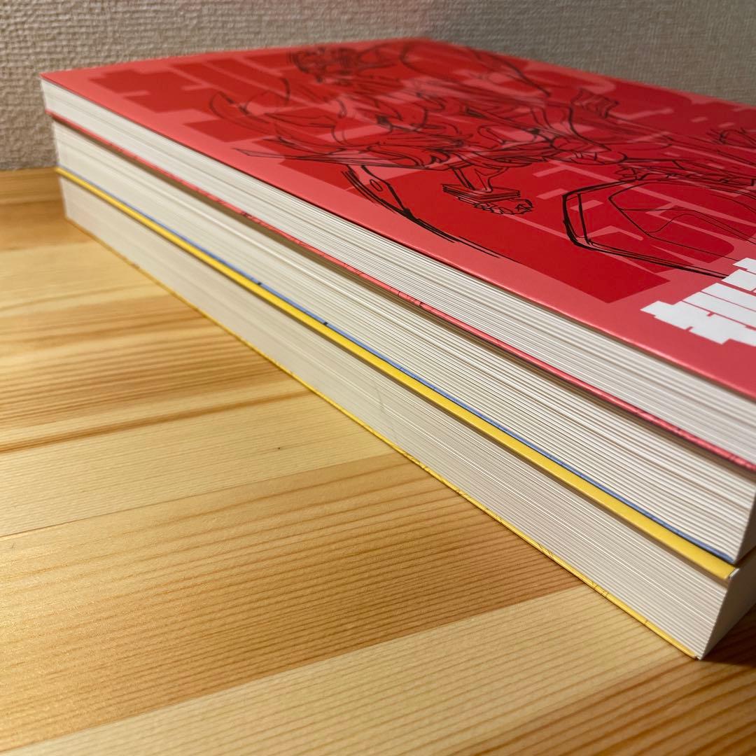 キルラキル　アニメーション原画集　3冊セット