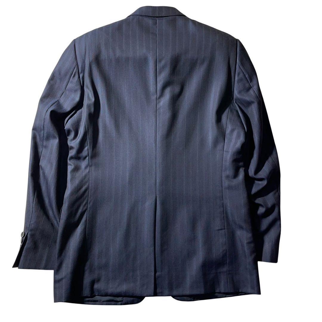 GUCCI グッチ トムフォード期 スーツ ストライプ XL ウール シルク