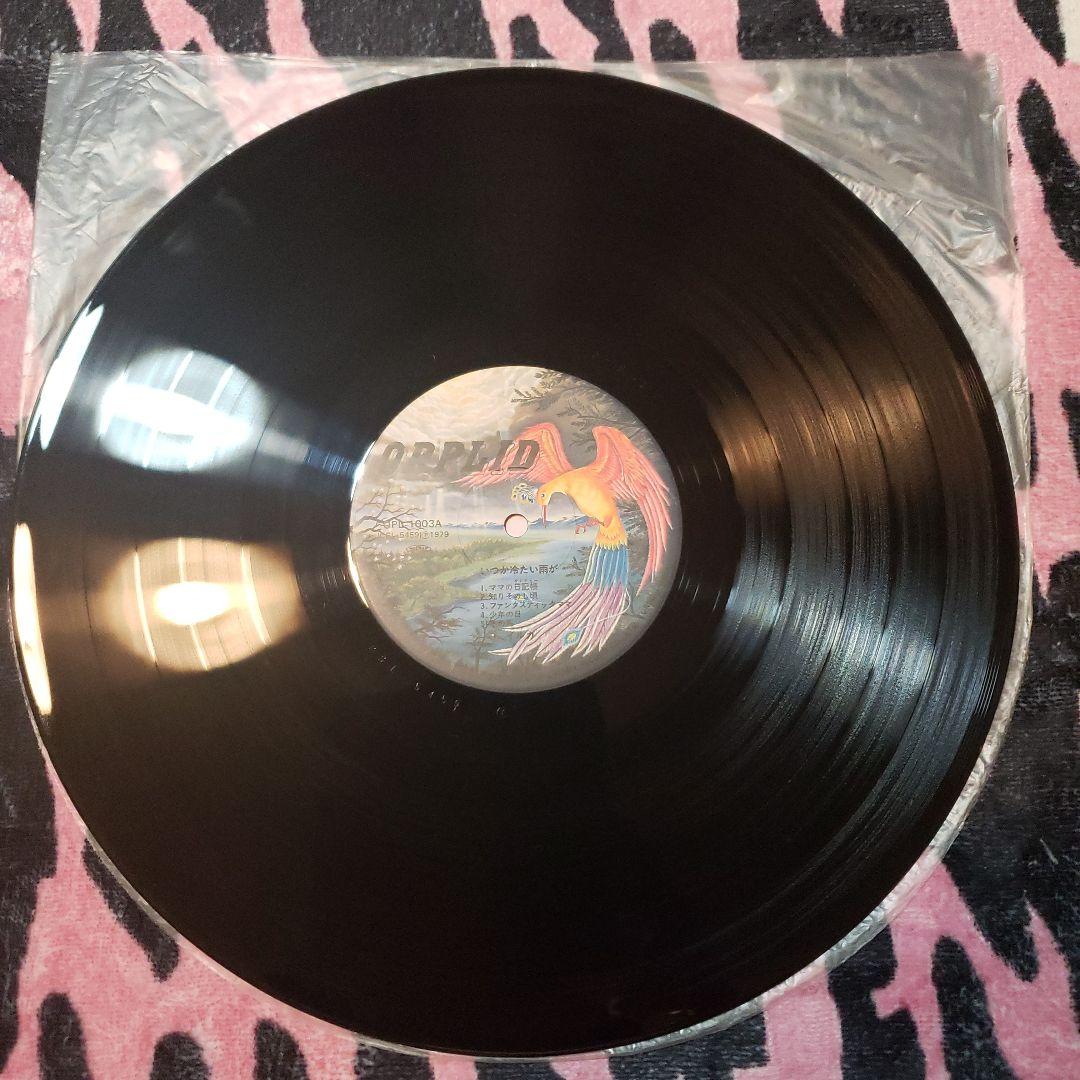 いくか冷たい雨がイルカ　LPレコード