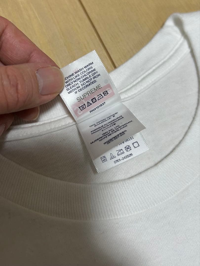 Supreme Playboi Carti tee Mサイズ 白