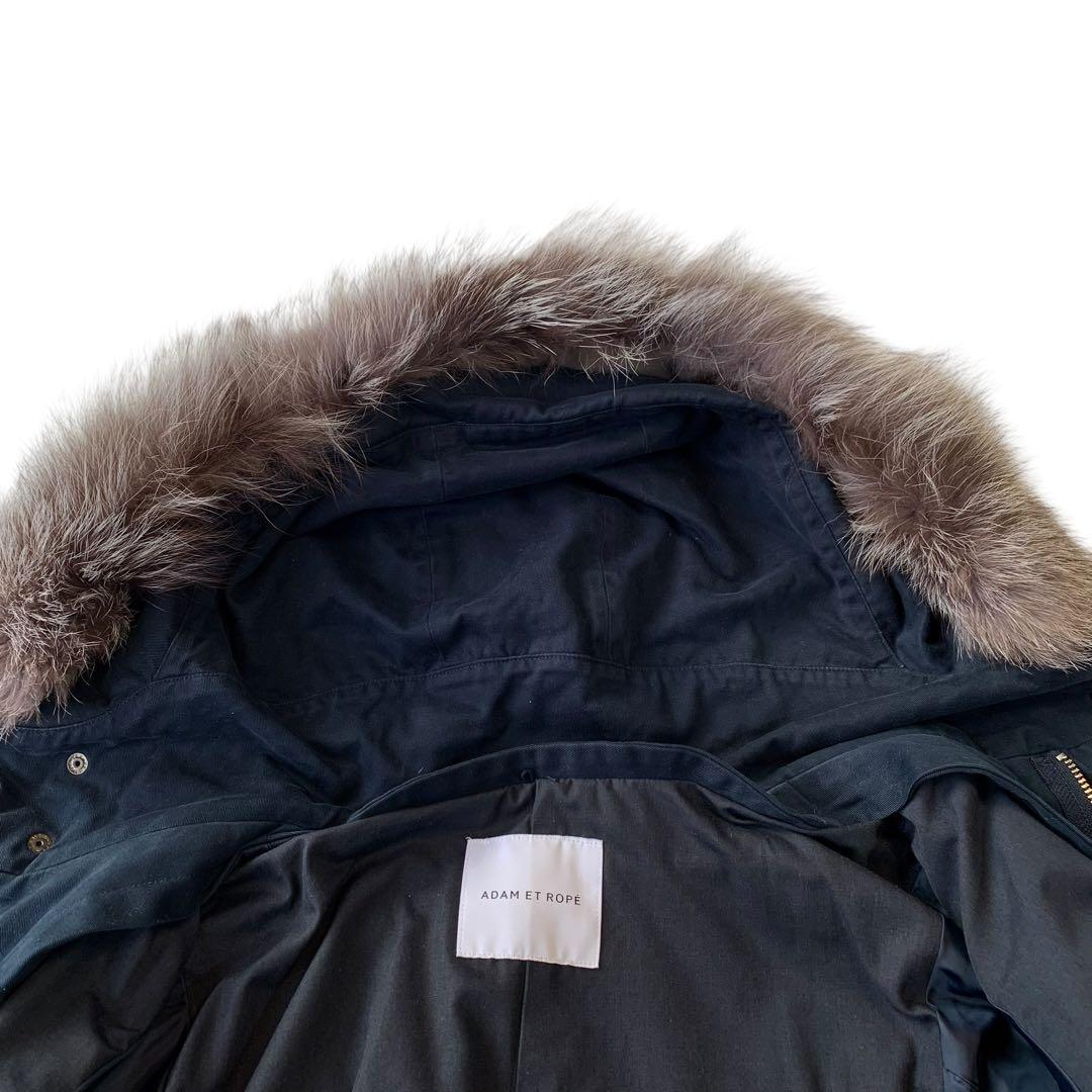 【6WAY✨美品】フォックスファー付きモッズコート 38