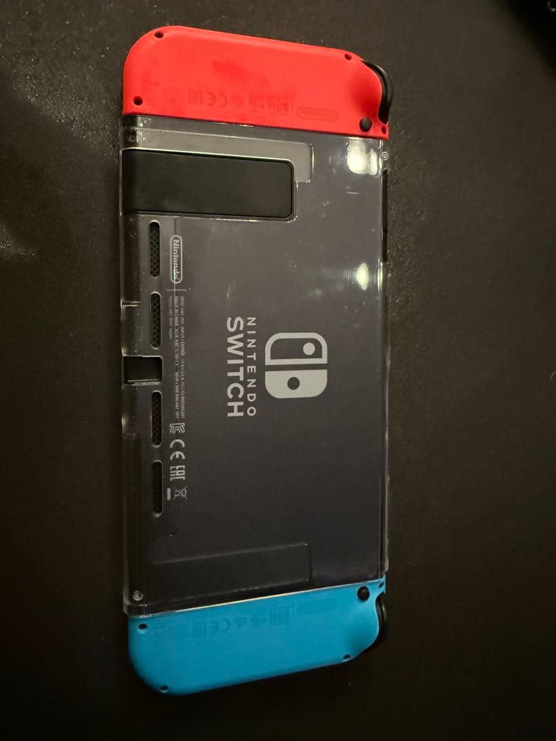 Nintendo Switch 初期型(2018年製) 箱無し　プロテクター付