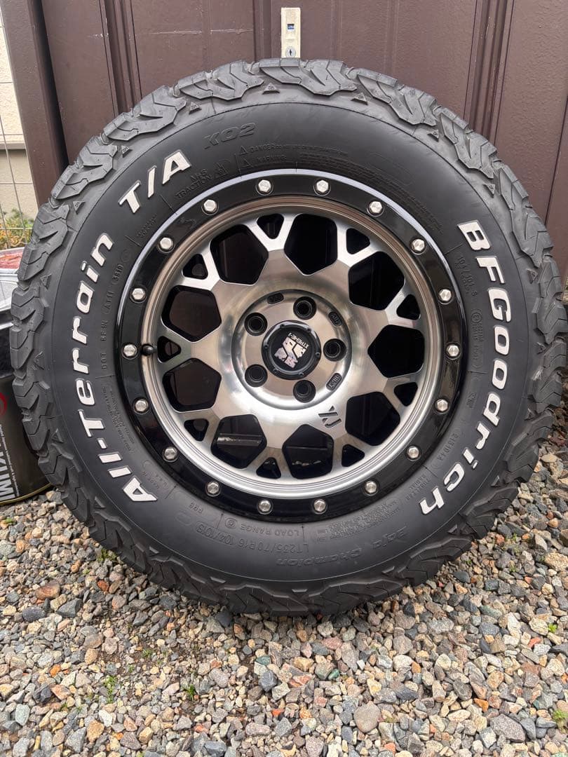 デリカD5ホイール MLJエクストリームJ XJ04 グッドリッチ