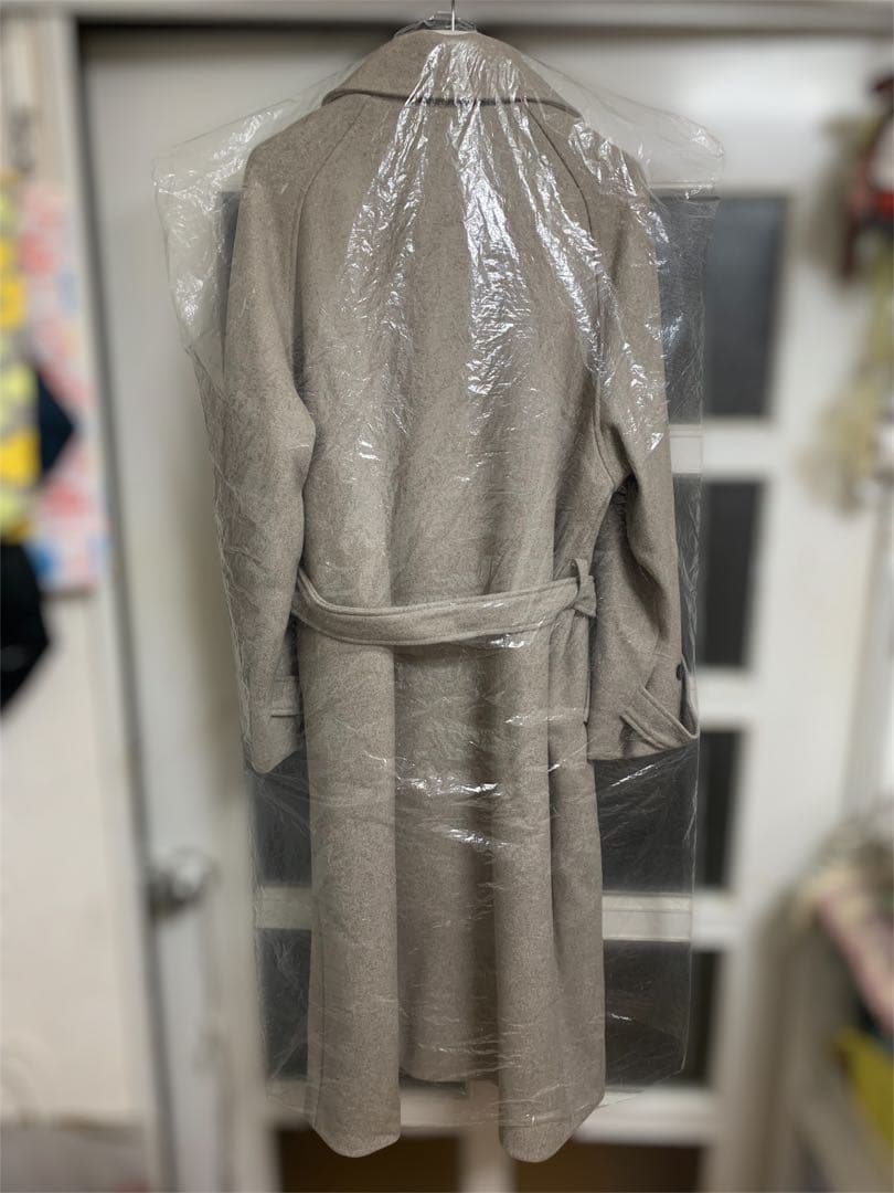 【OHOTORO】Dublin coatコート　オートミール　美品　ハンガー付き