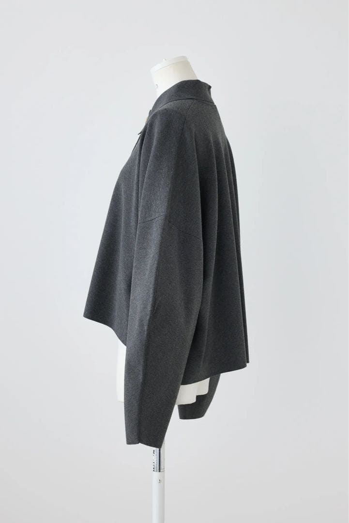 トップス COLLAR BOX CARDIGAN