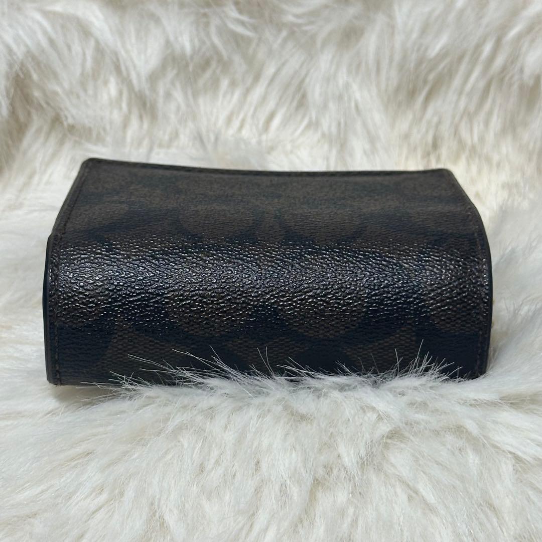 COACH コーチ 二つ折り財布 ブラウン