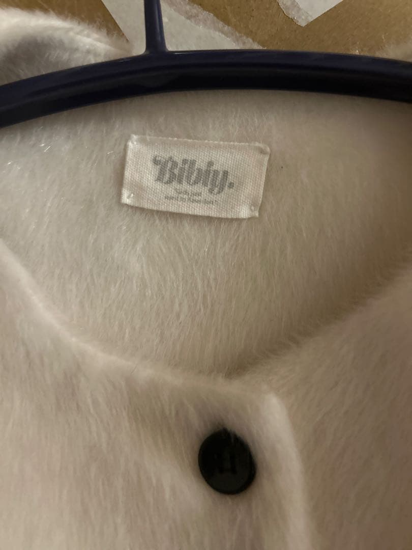 トップス bibiy \"B\" CAMEL PEPURAMU CARDIGAN