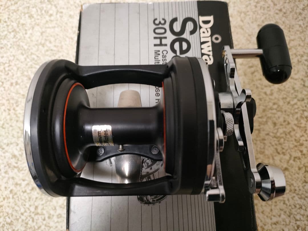 ダイワ　シーライン　30H 両軸受リール　オールドタックル　底物 SEALINE