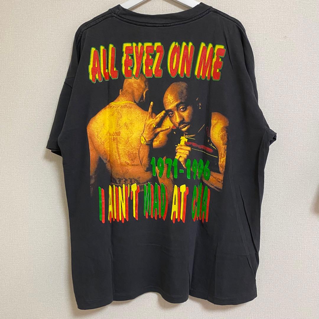 東*ン様 超希少 90s 2pac tupac ヴィンテージTシャツ XL vi