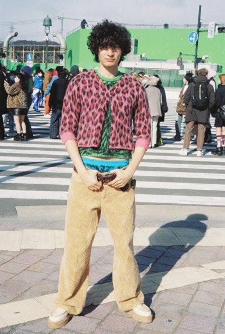 パンツ doublet FUZZY LOW-RIZE BUGGY PANTS S