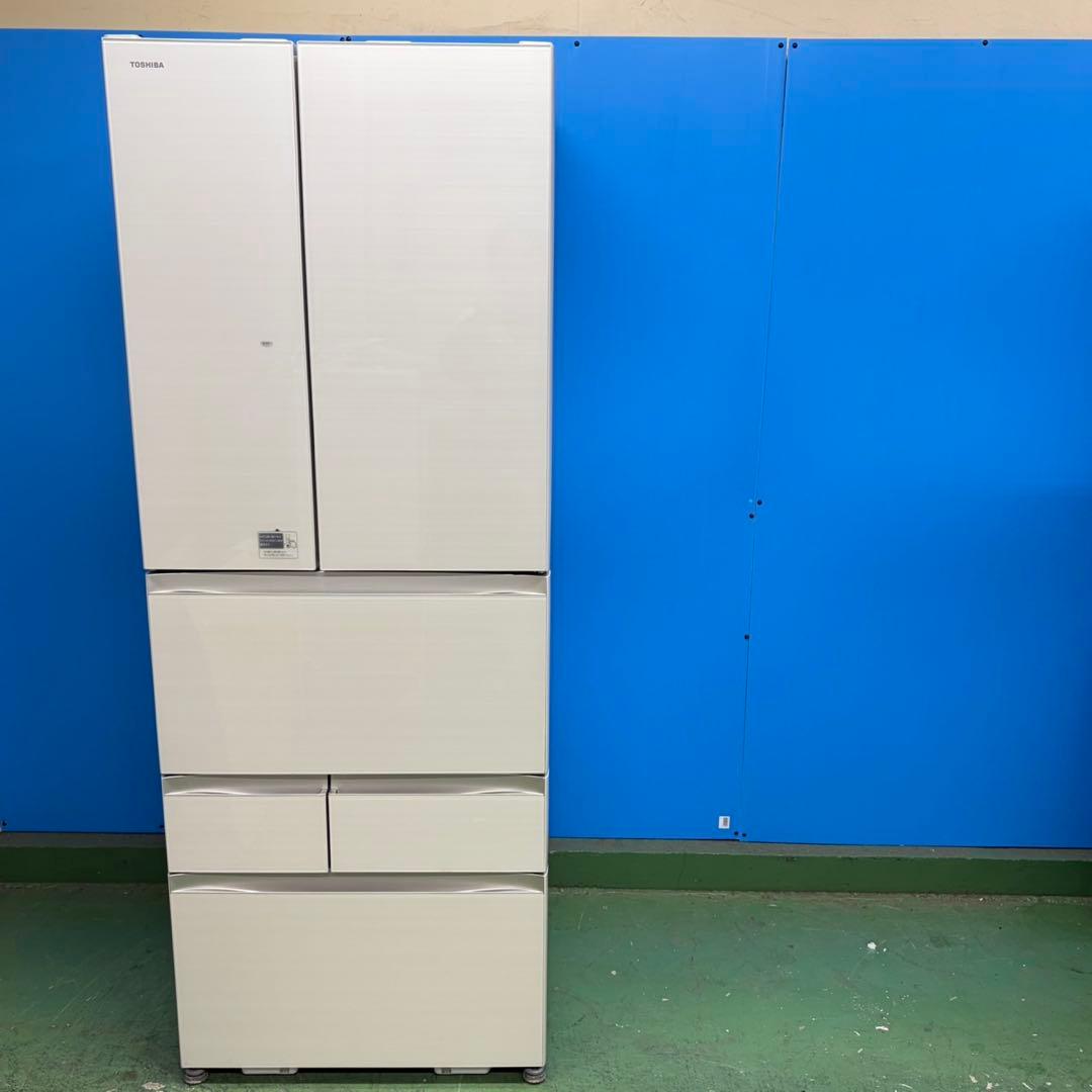 818 オススメ　超大型　冷蔵庫　極美品　観音開き　東芝　ガラストップ　家庭用