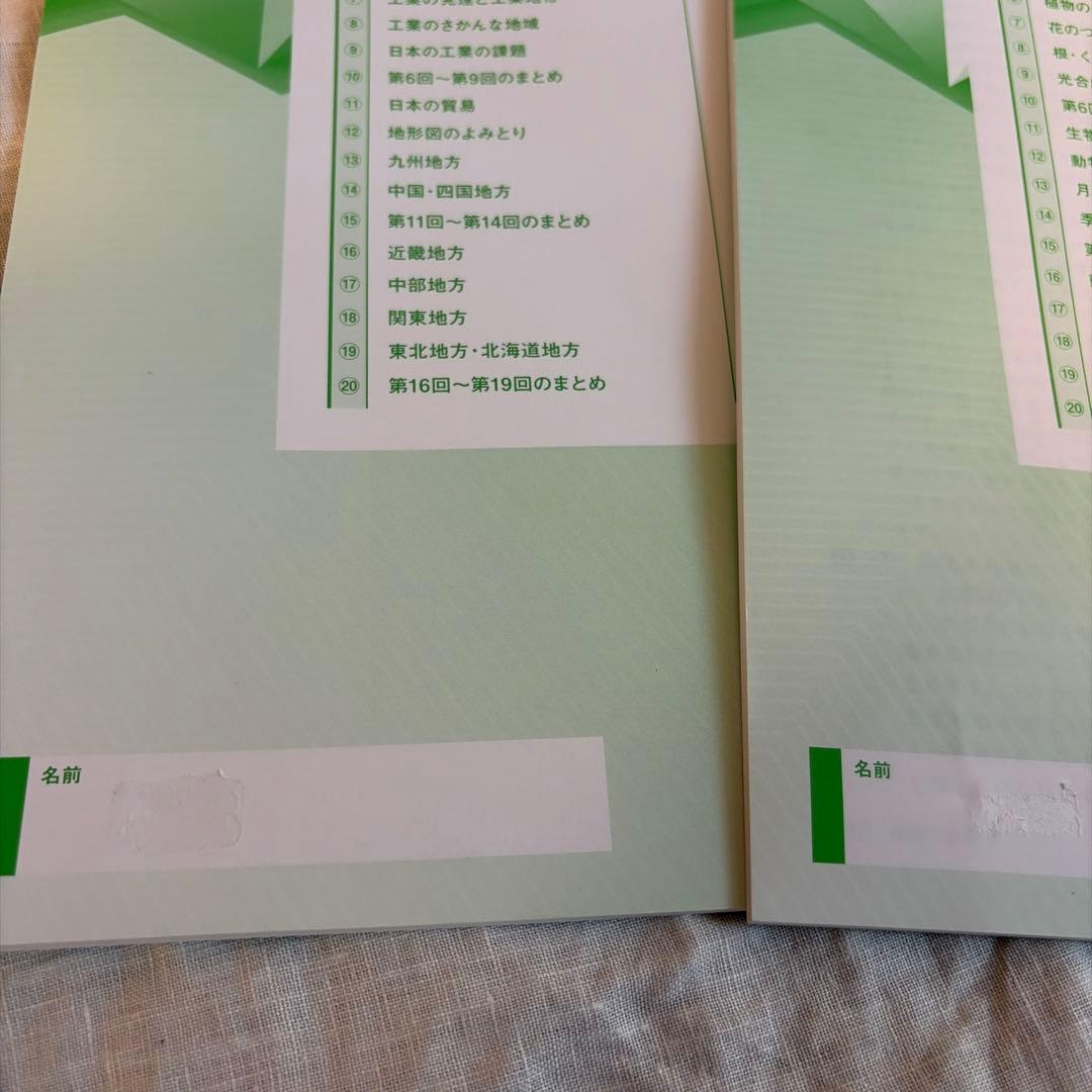 【書き込みあるテキスト、未使用品混在】中学受験新演習　小5 国語　算数セット