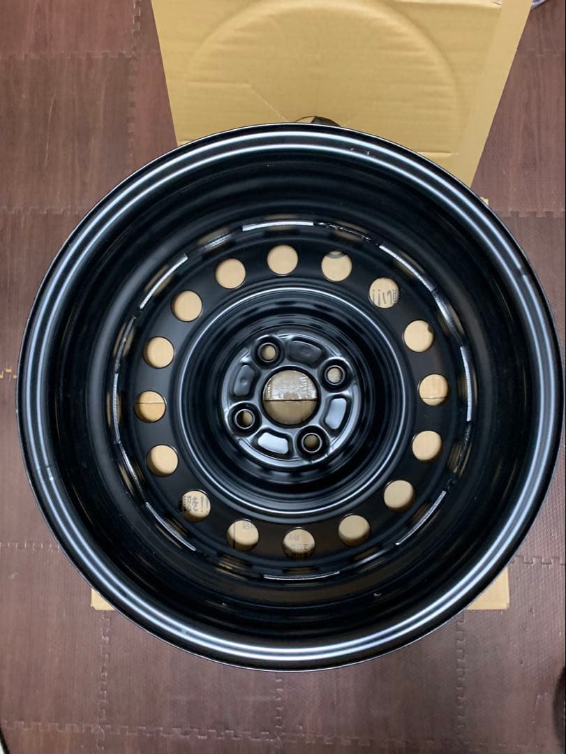 新車外し 純正トヨタスチールホイール