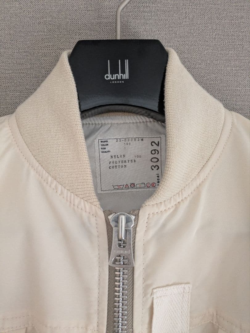 美品 Sacai　23SS ナイロンツイル ボンバージャケット　МA‐1