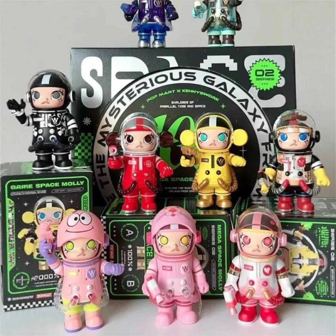 SPACE MOLLY TOFFEE POP MART 二代
