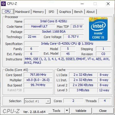 Intel NUC D54250WYK ミニPC