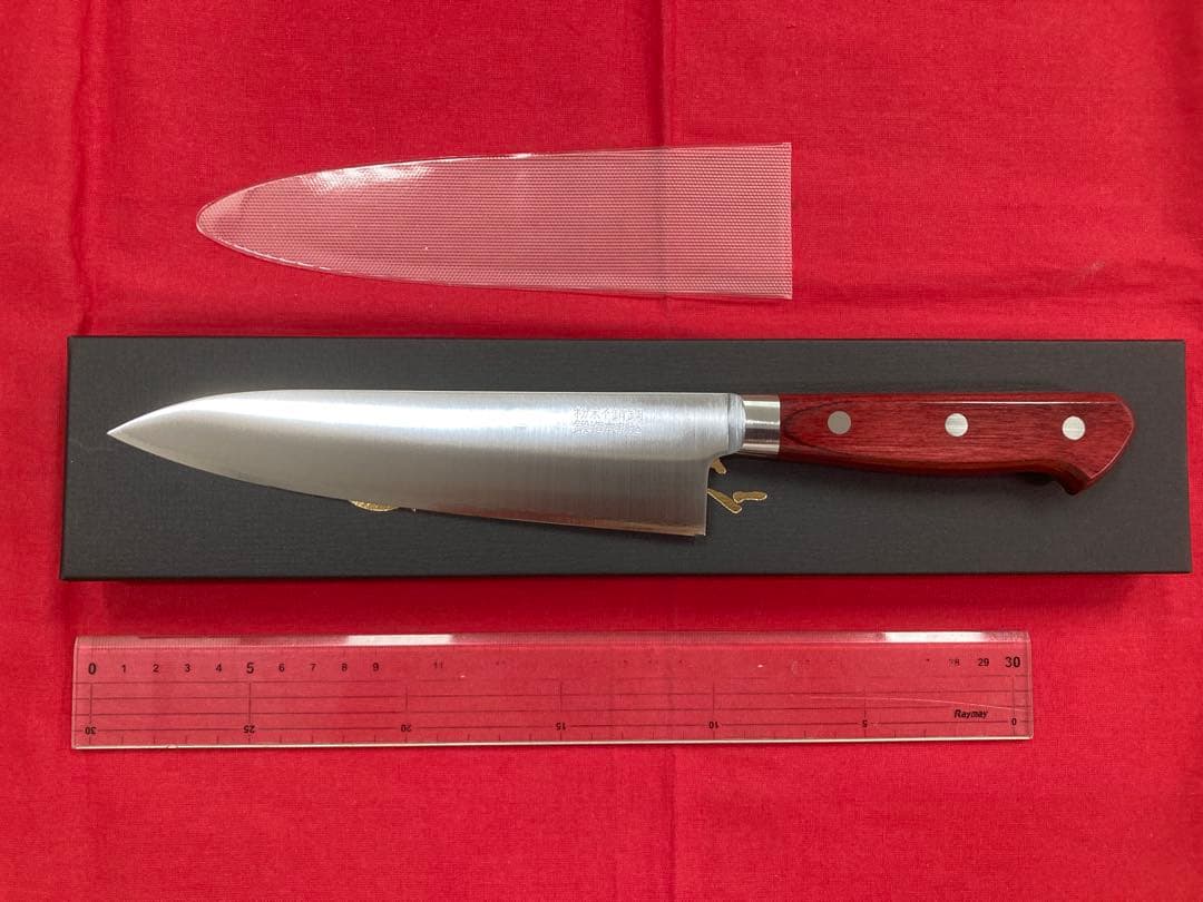再入荷！ 高村刃物 高村作 牛刀 180㎜ 粉末ハイス鋼 未使用品